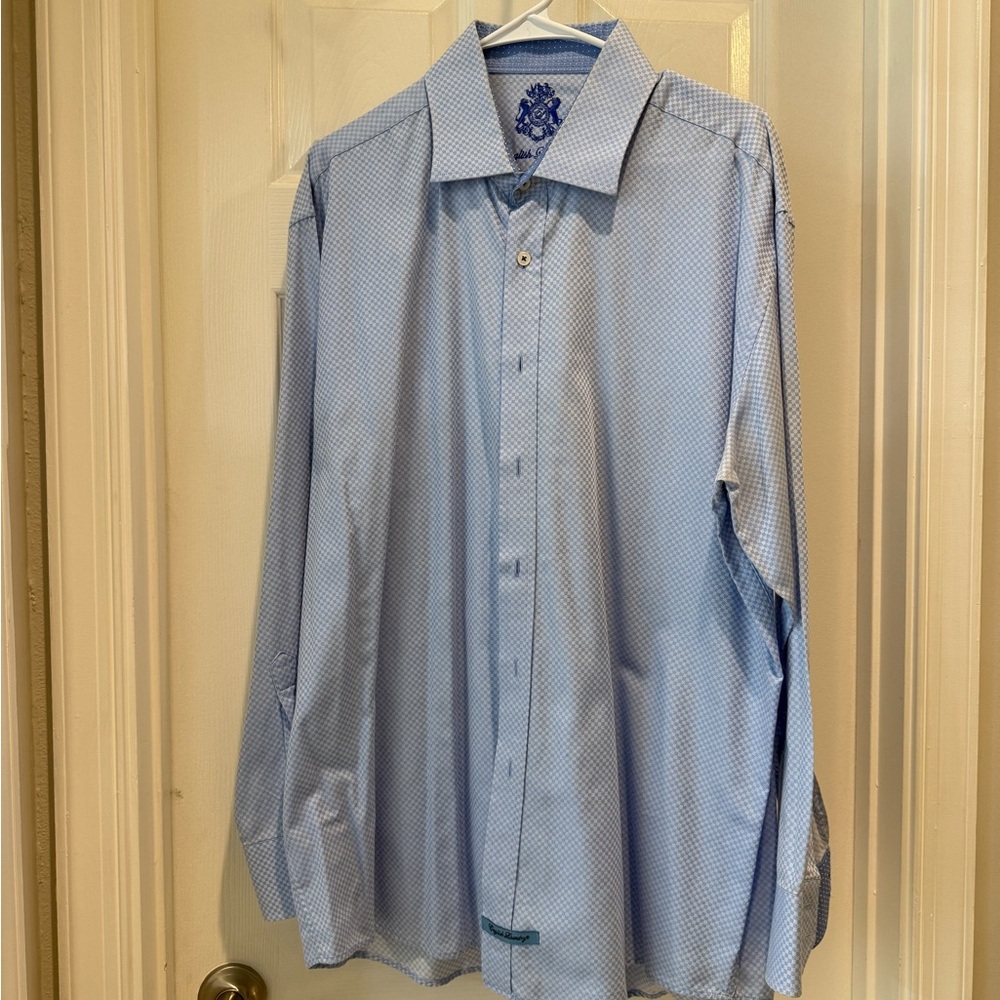 English Laundry Light Blue Casual Button Down Shirt